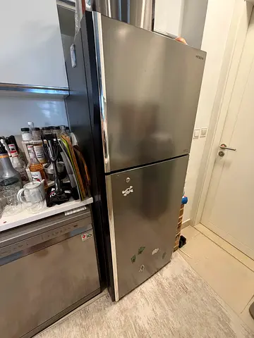 Hitachi 500L Stainless Steel Fridge - Excellent Working Condition.