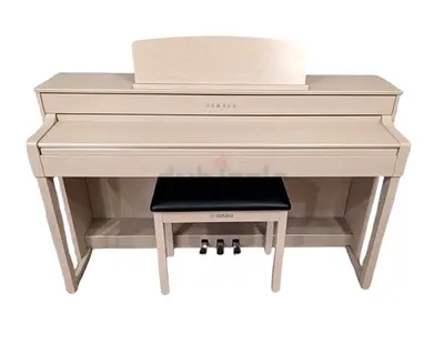 Yamaha Clavinova 545 White Ash Refurbished Piano With 1 Year Warranty