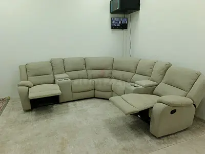 Very good condition recliner corner sofa