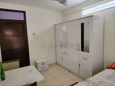 Private furnished room near DAFZA metro station walkable distance no Bachelors