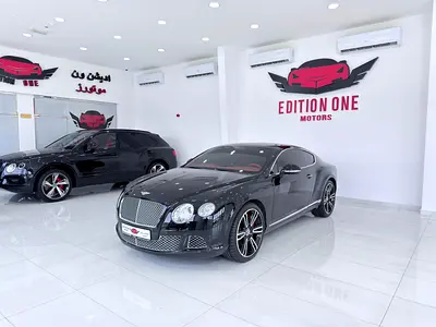 Bentley Continental GT W12 Speed 2013 GCC