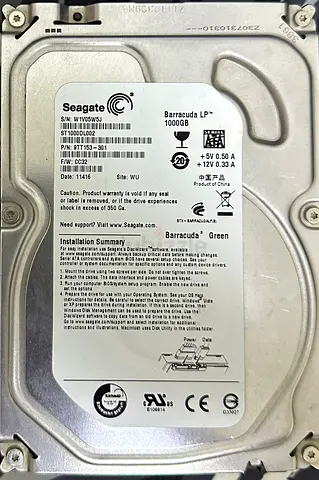 1TB 3.5 HDD Hard Drive Seagate