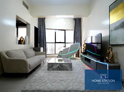 Elegant Furnished 1BR | Marina View | Multiple Cheques