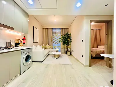 Luxury 1 Bedroom Fully Furnished Apartment for Rent in Azizi Riviera | Best Price Deal