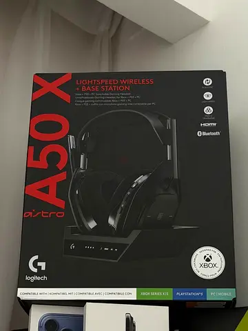 Logitech Astro A50 X Lightspeed Wireless Gaming Headset with Base Station