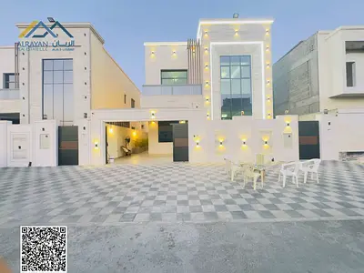 للبيع فيلا بتصميم مودرن مميز| شامل رسوم التسجيل والتملك | قريبه من شارع محمد بن زايد , شارع الامارات | قريبه من جميع الخدمات