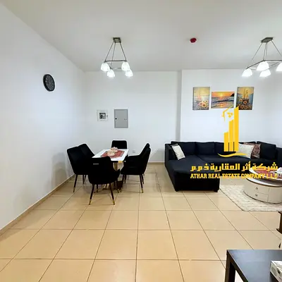 ✨ Fully furnished one-bedroom apartment for monthly rent in Ajman - Al Nuaimiya 2 - Kuwait Street | Includes bills and internet | Gym - pool - Parking