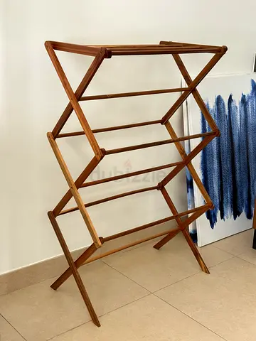 ZARA Home - Vertical Folding Wooden Drying Rack (acacia wood)