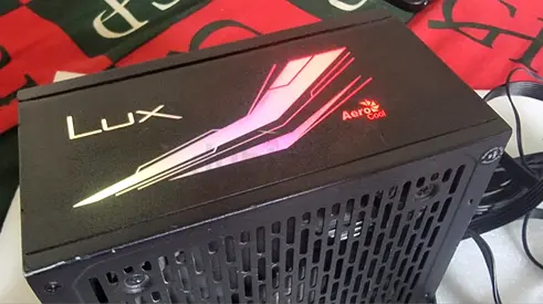 Aerocool LUX RGB 750W Power Supply 80Plus Bronze Gaming PSU