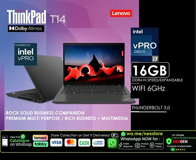 ● THINKPAD T14 10thGen Core i7 16GB - Like New Flawless , More x1 p1 p14s zbook xps carbon yoga