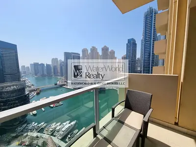 Furnished | 1BR with Full Marina View | Vacant