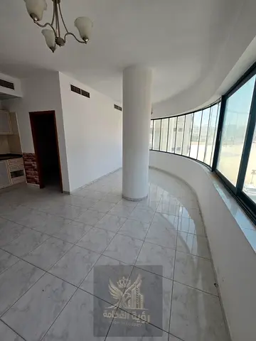 One bedroom and living room in Al Muraijah, opposite Jubilee, with a stunning sea view.