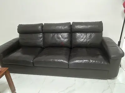 Leather sofa