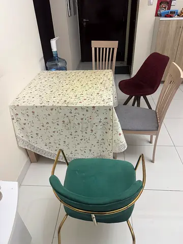 Dining table with 4 chairs