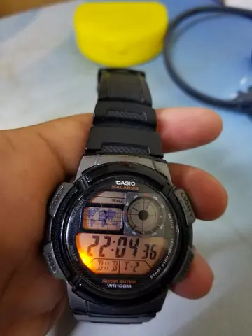 Casio Digital Multi-Function Wristwatch with all world time zone and 10 year battery.