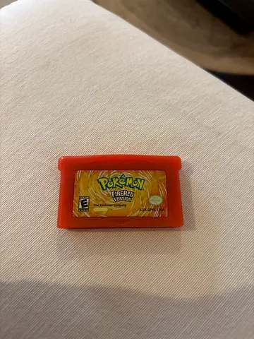 GBA Pokemon FireRed Authentic Loose