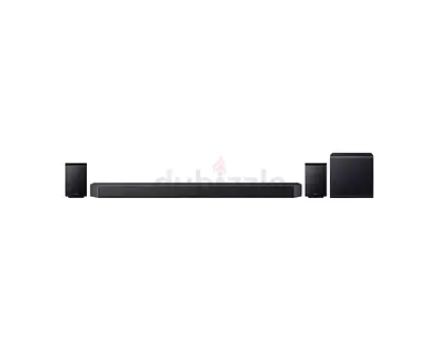 New - Samsung Q-Series Soundbar 11.1.4ch with Subwoofer  Rear Speakers 2025 HW-Q995F