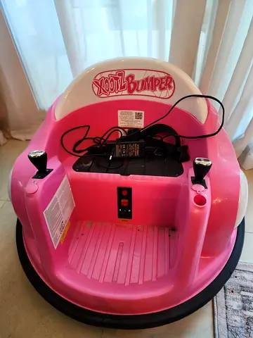 Pink Electric Kids Bumper Ride-On (Rechargeable)