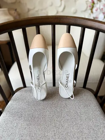 Chanel slingback flats
