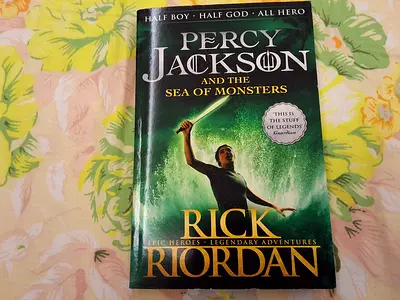 Percy Jackson and the Sea of Monsters by Rick Riordan (Paperback)