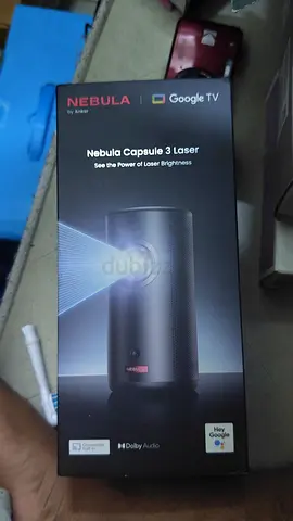 Anker Nebula Capsule 3 Laser Portable Projector - Google TV