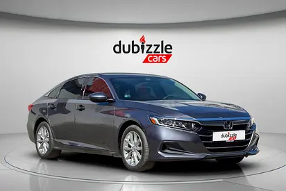 AED 988/month | 2022 Honda Accord  | GCC Specs | Ref#470973