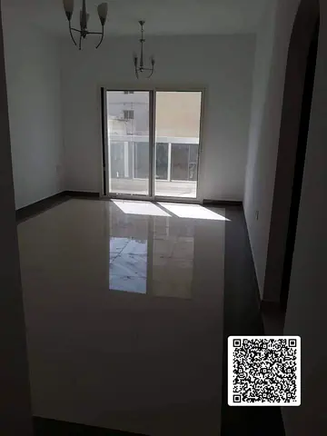 For annual rent in Al Nuaimiya: 2 bedrooms, living room, 2 bathrooms, near Al Nuaimiya Park in Ajman