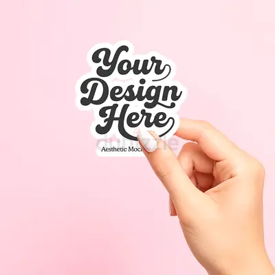 Custom Decorative Sticker - New, Single Die-Cut Decal