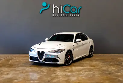 AED 3,161 P.M • 0% Downpayment • Alfa Romeo Giulia Quadrifoglio • 1 Year Warranty