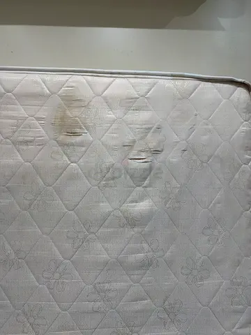Used King Size 200X180 Mattress - Fair Condition, Some Stains