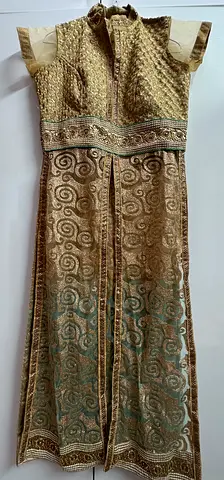 Fully embroidered Indowestern dress