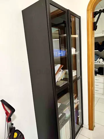 Black ikea library