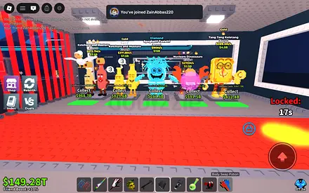 Selling brainrots in steal a brainrot