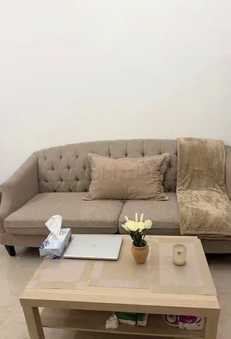 Sofa with cofe table