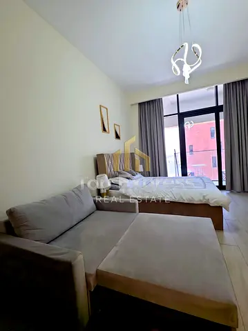 Furnished Studio for Rent | Azizi Riviera 37 | Multiple Community Views | Pool View |