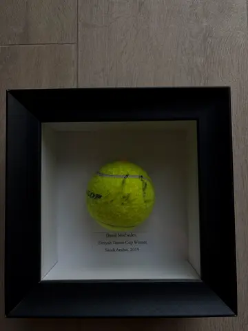 Daniil Medvedev Signed Diriyah Tennis Cup 2019 Collectible Tennis Ball