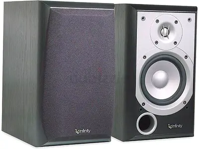 Pair of Infinity Bookshelf and Center Speakers-  Good Condition