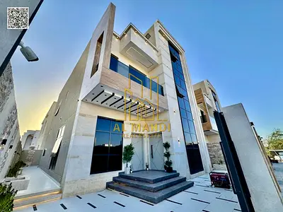 A villa on the main road, ready to move into, in one of Ajman's most prestigious areas. Freehold ownership available to all nationalities.