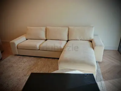 Perfect condition IKEA vimle beige color sofabed with storage