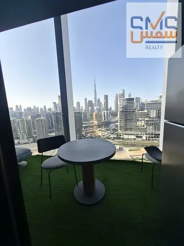 Furnished Studio | UPSIDE Business Bay | Burj Khalifa & Canal Views