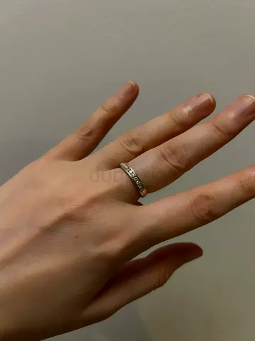 White gold ring with diamonds! (From Damas brand)