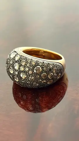 Anello Pomellato Tango Ring with brown diamonds