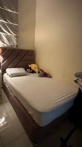 Single bed with mattress - used