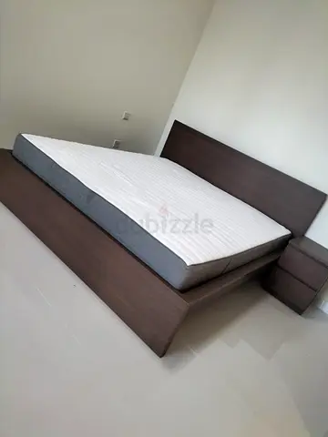 Ikea queen bed and mattress for sale