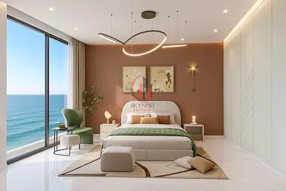 Luxury Family Living by the Sea in Al Faradis Tower | Furnished 4 Bedroom Apartment with Maid’s Roo