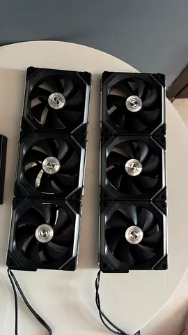 Lian li SL120 fans 6x