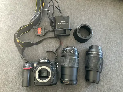 Nikon d7100 with two lens bundle