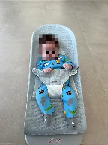 BabyBjörn Bouncer Balance Soft - Light Grey, Good Condition