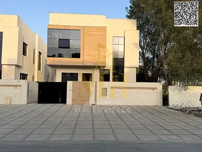 | تملك فيلا قربيه من المسجد بتشطيبات فاخرة بالحليو 2 عجمان | 5  غرف ماستر | بسعر شامل رسوم التسجيل