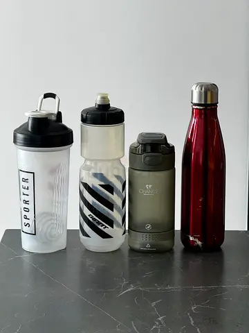 4 bottles (cycling, gym, normal, and insulated)